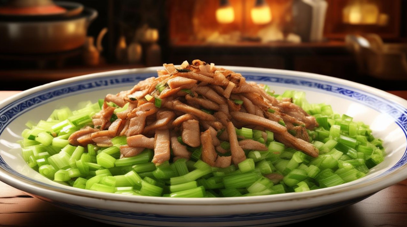 芹菜炒腊肉