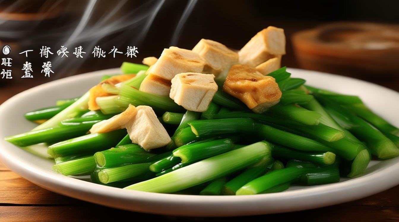 韭菜炒豆干 韭菜炒豆干