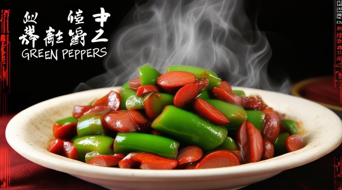 青椒炒腊肠