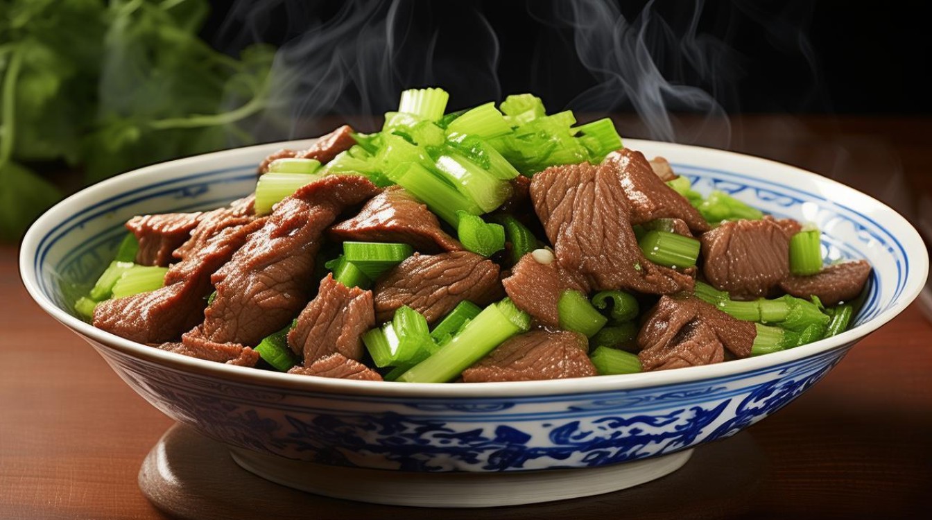 芹菜炒牛肉