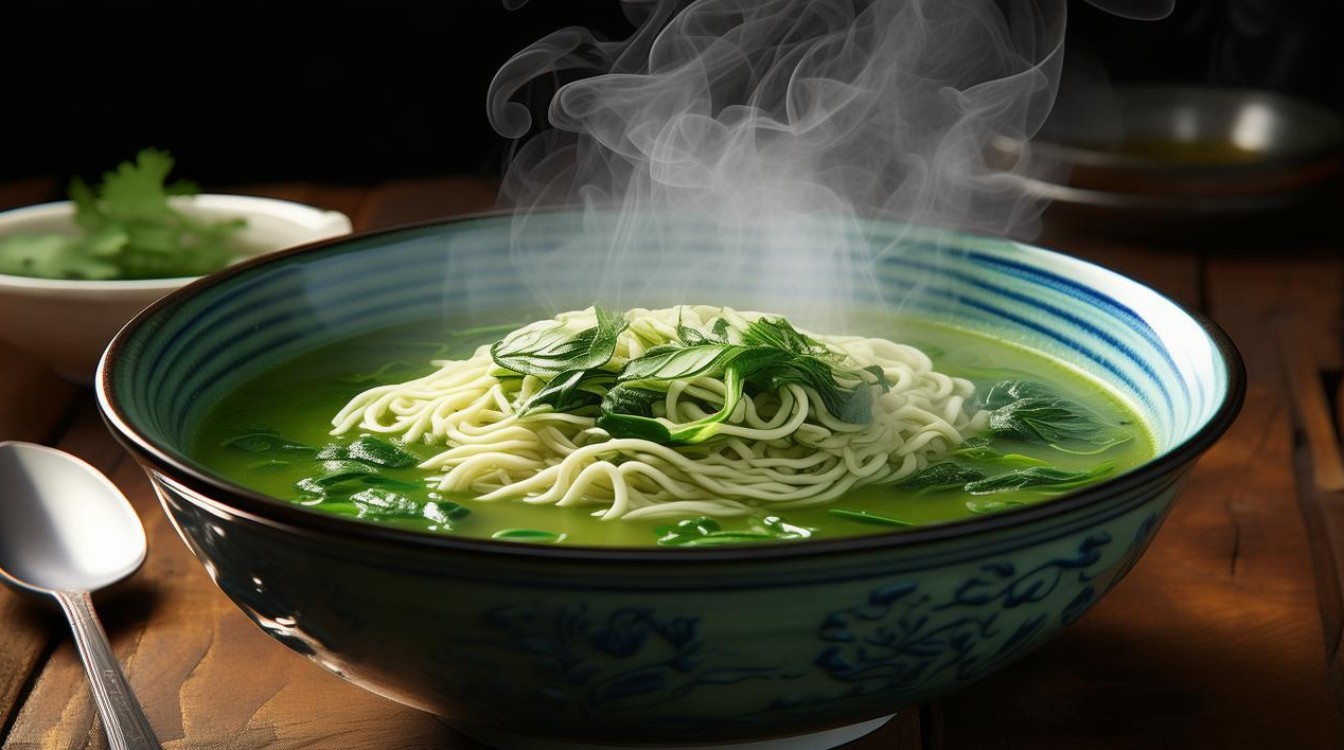 菠菜粉丝汤