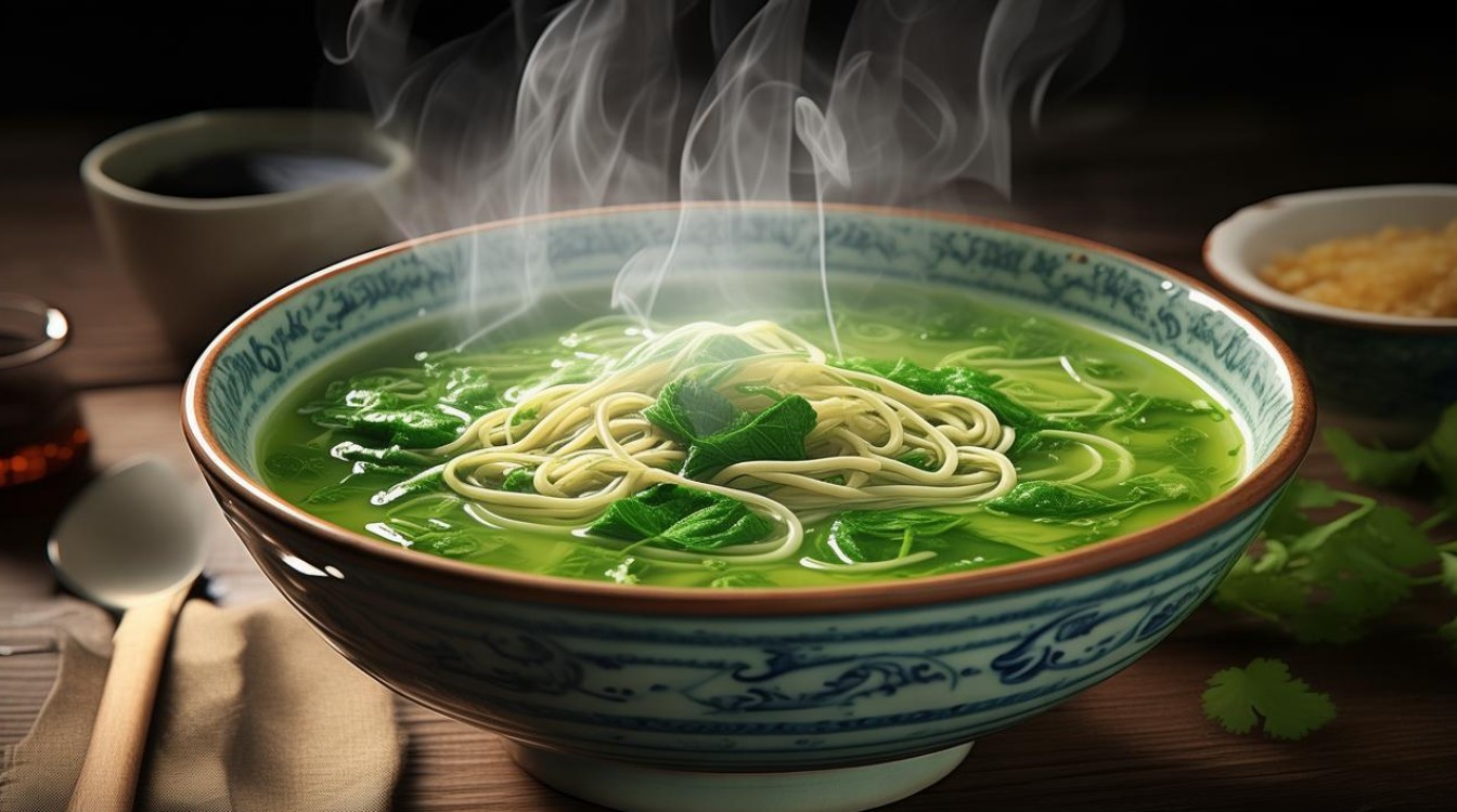 菠菜粉丝汤