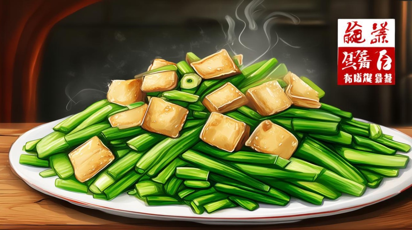 韭菜炒豆干