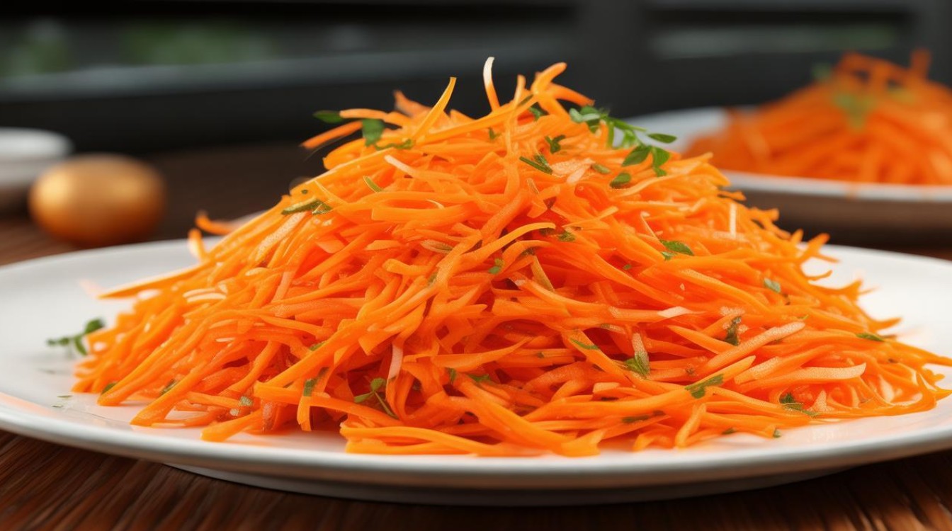 清炒胡萝卜丝 清炒胡萝卜丝