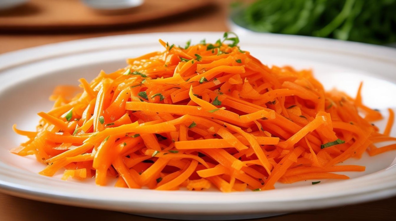 清炒胡萝卜丝 清炒胡萝卜丝
