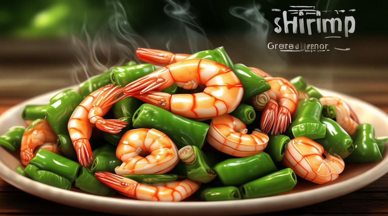 青椒炒虾仁 青椒炒虾仁