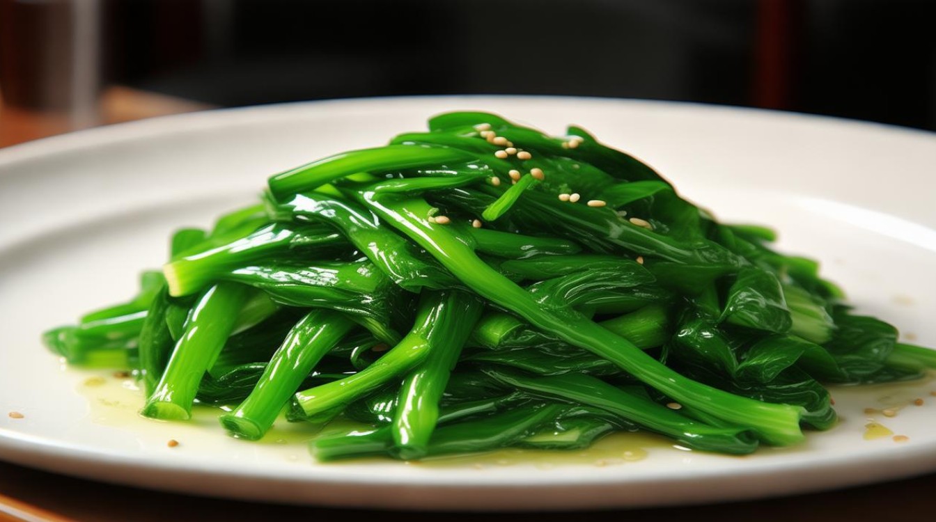 清炒油麦菜 清炒油麦菜