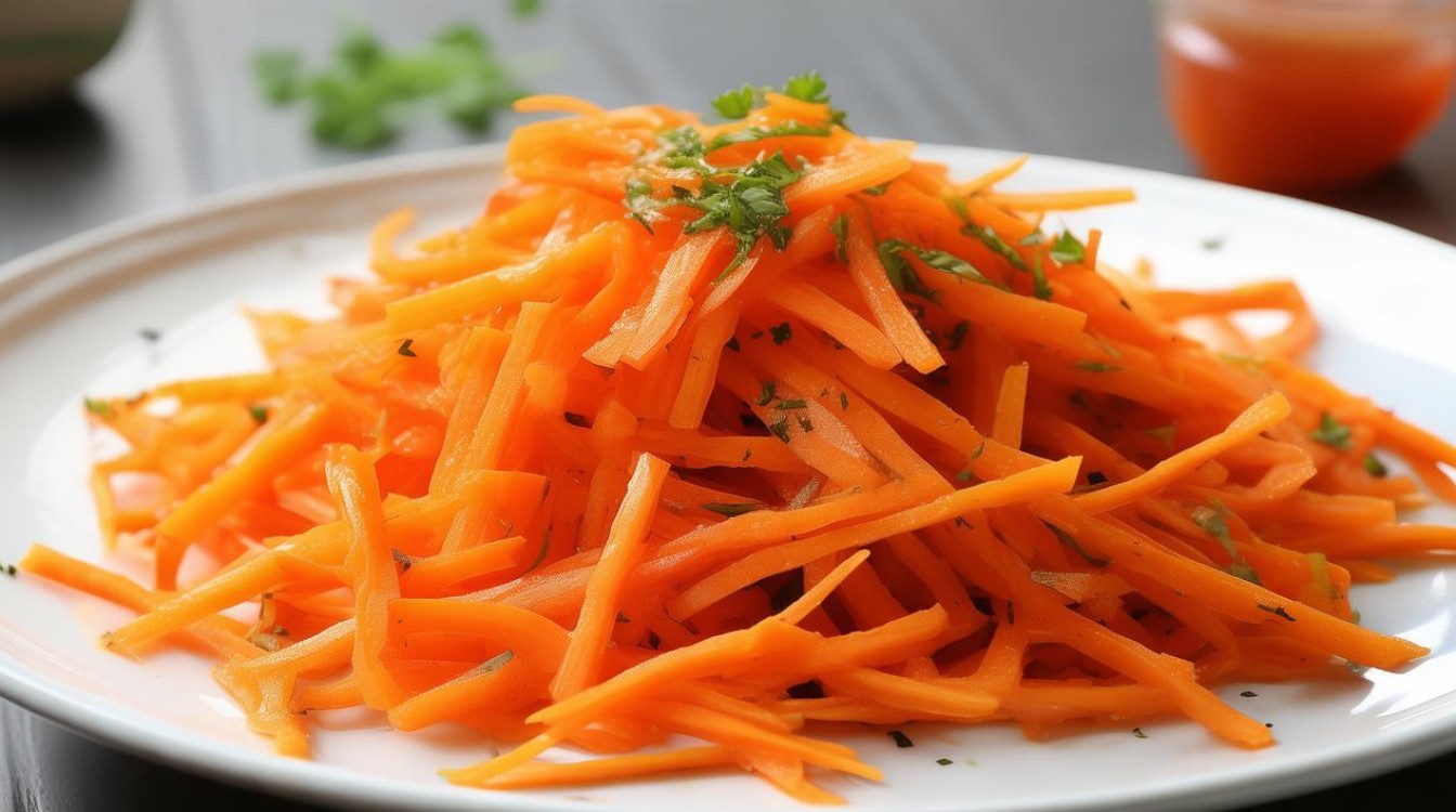 清炒胡萝卜丝 清炒胡萝卜丝