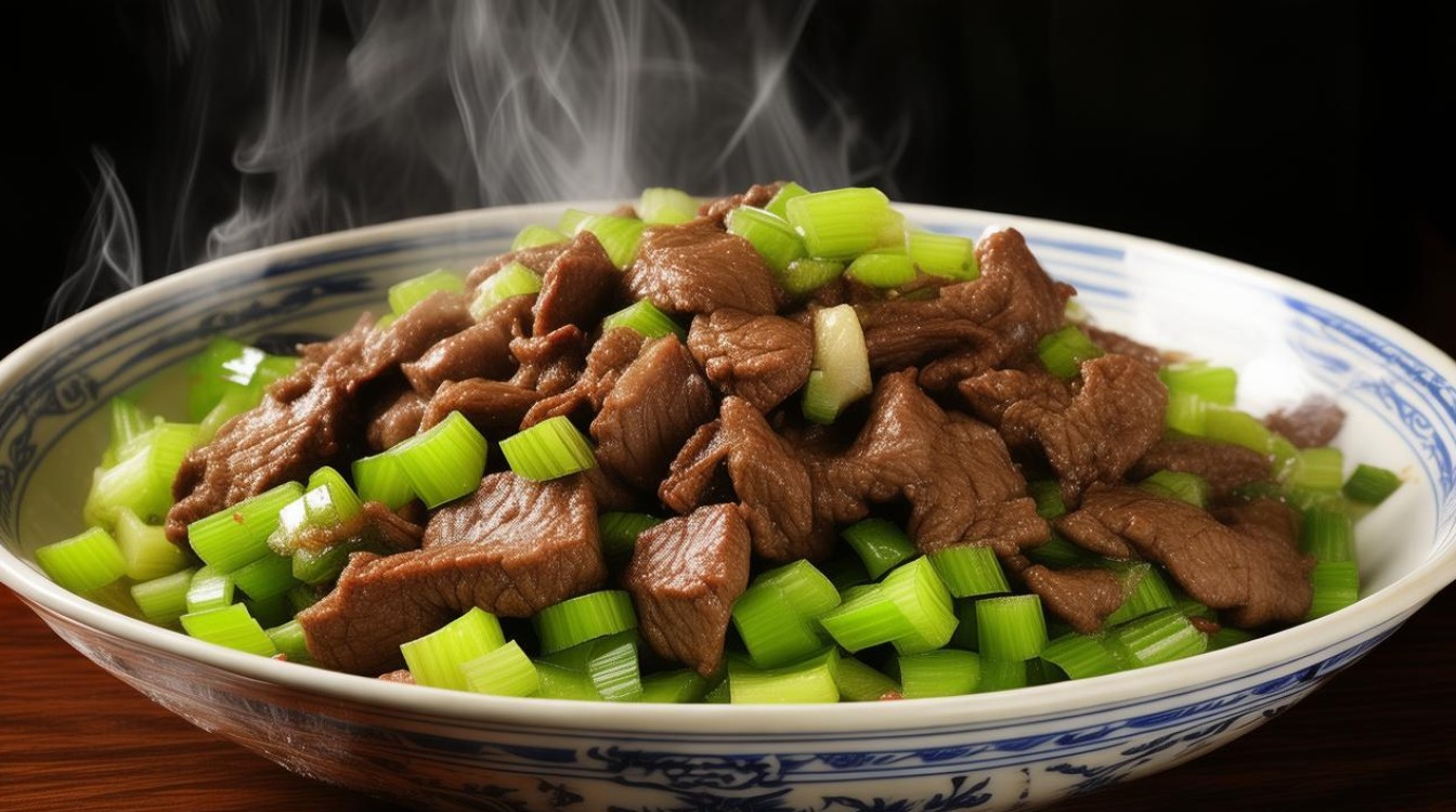 芹菜炒牛肉