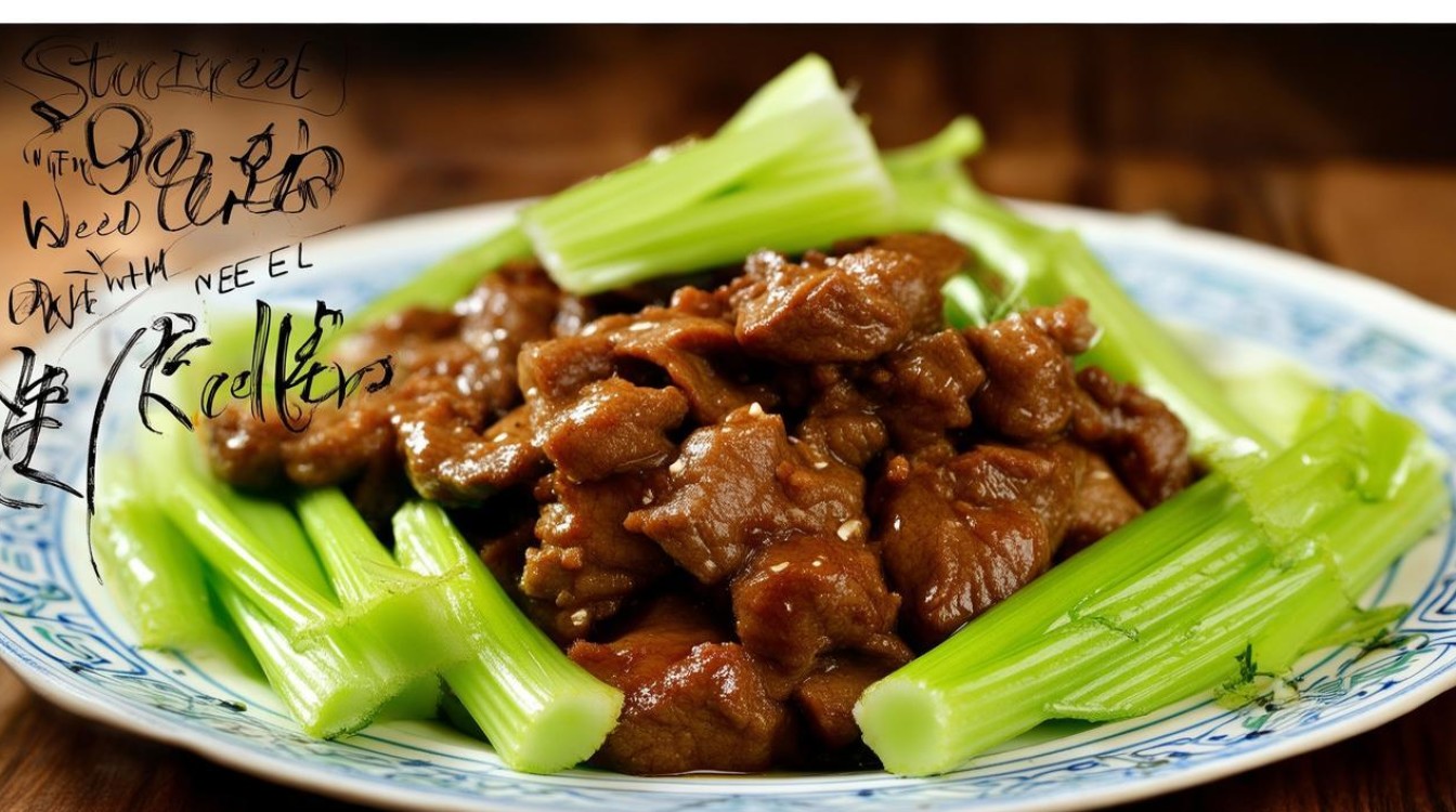 芹菜炒牛肉