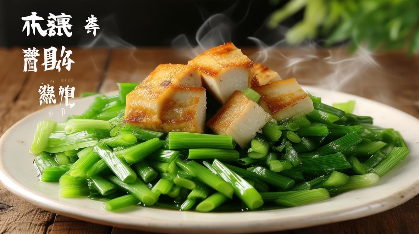 韭菜炒豆干 韭菜炒豆干