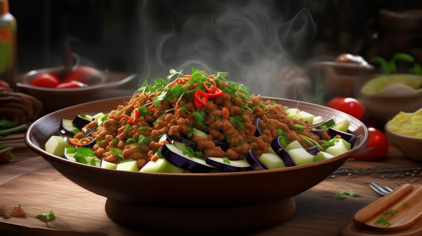 肉沫茄子的家常做法 肉沫茄子的家常做法
