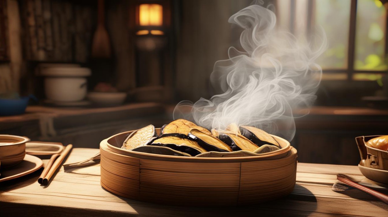 蒸茄子的家常做法