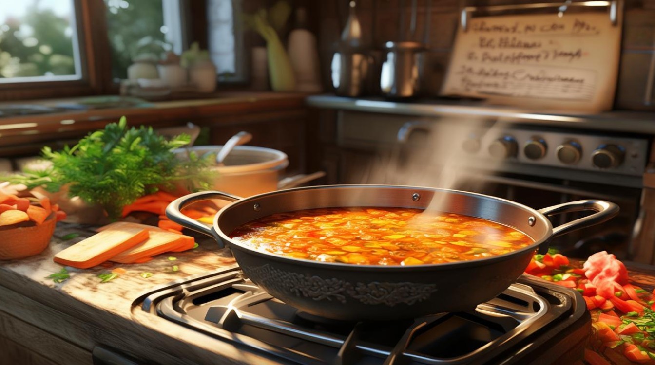 疙瘩汤的家常做法