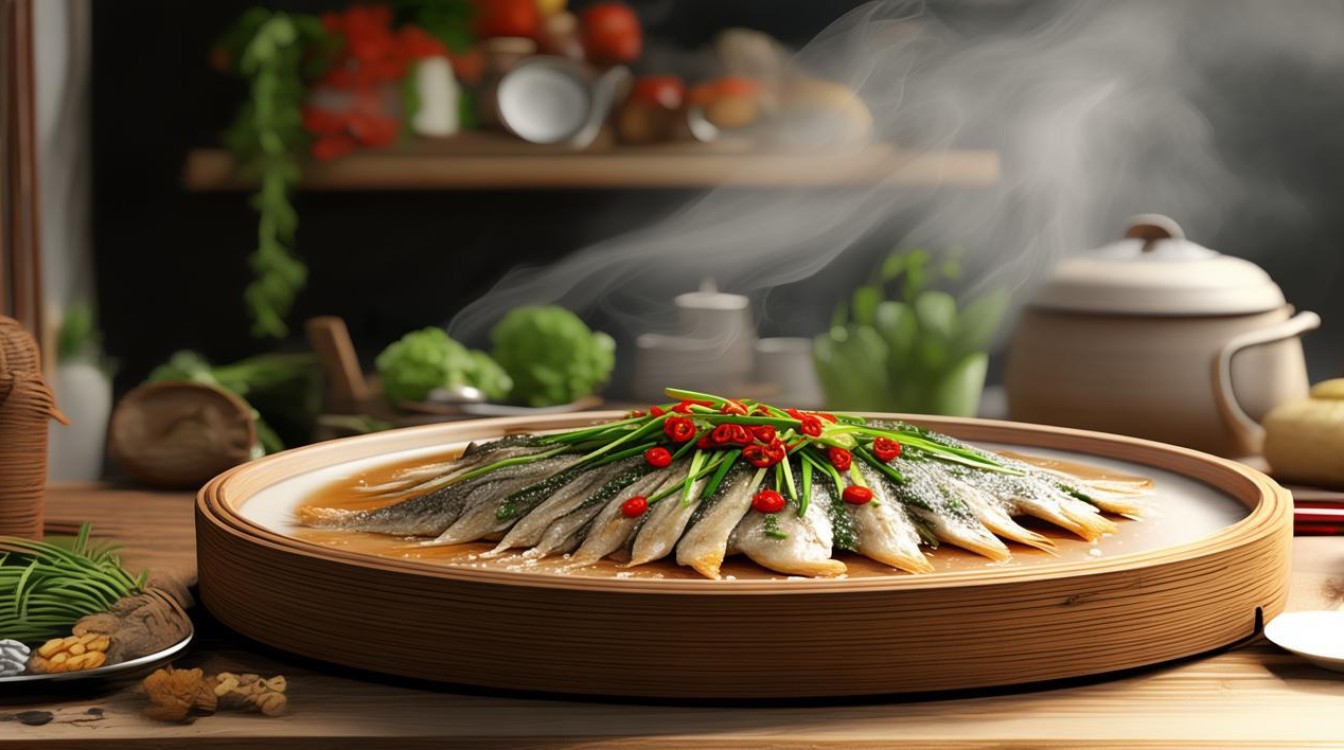 清蒸鲈鱼的家常做法