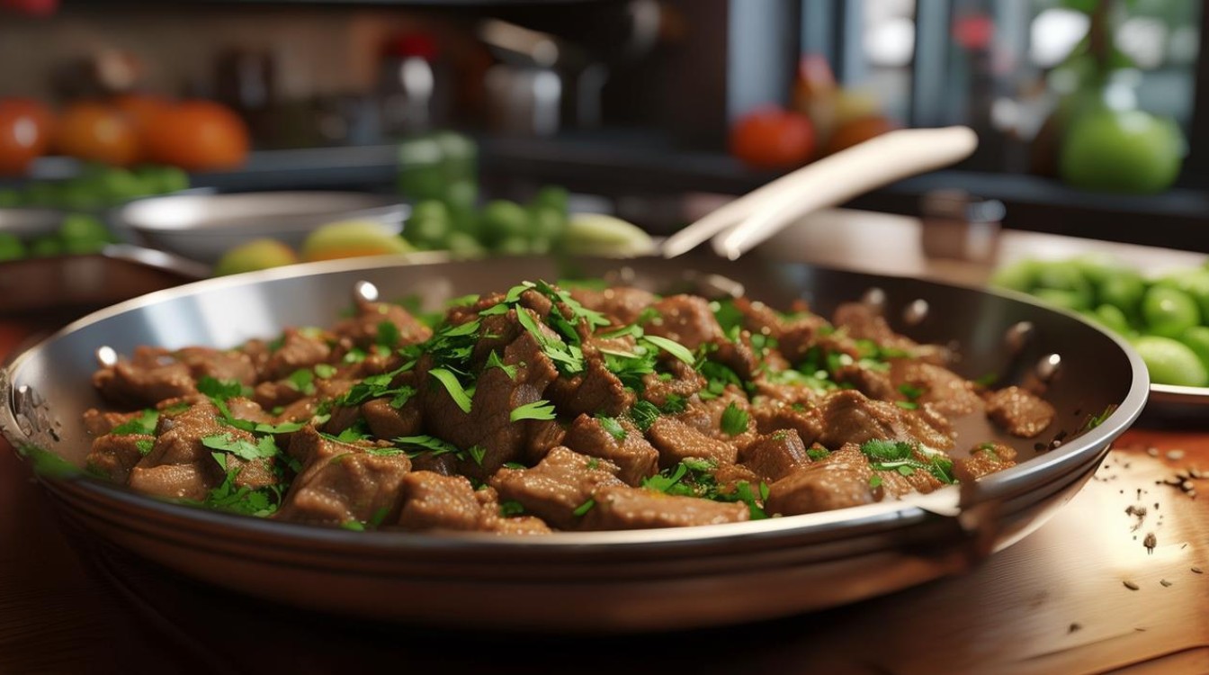 孜然羊肉的做法