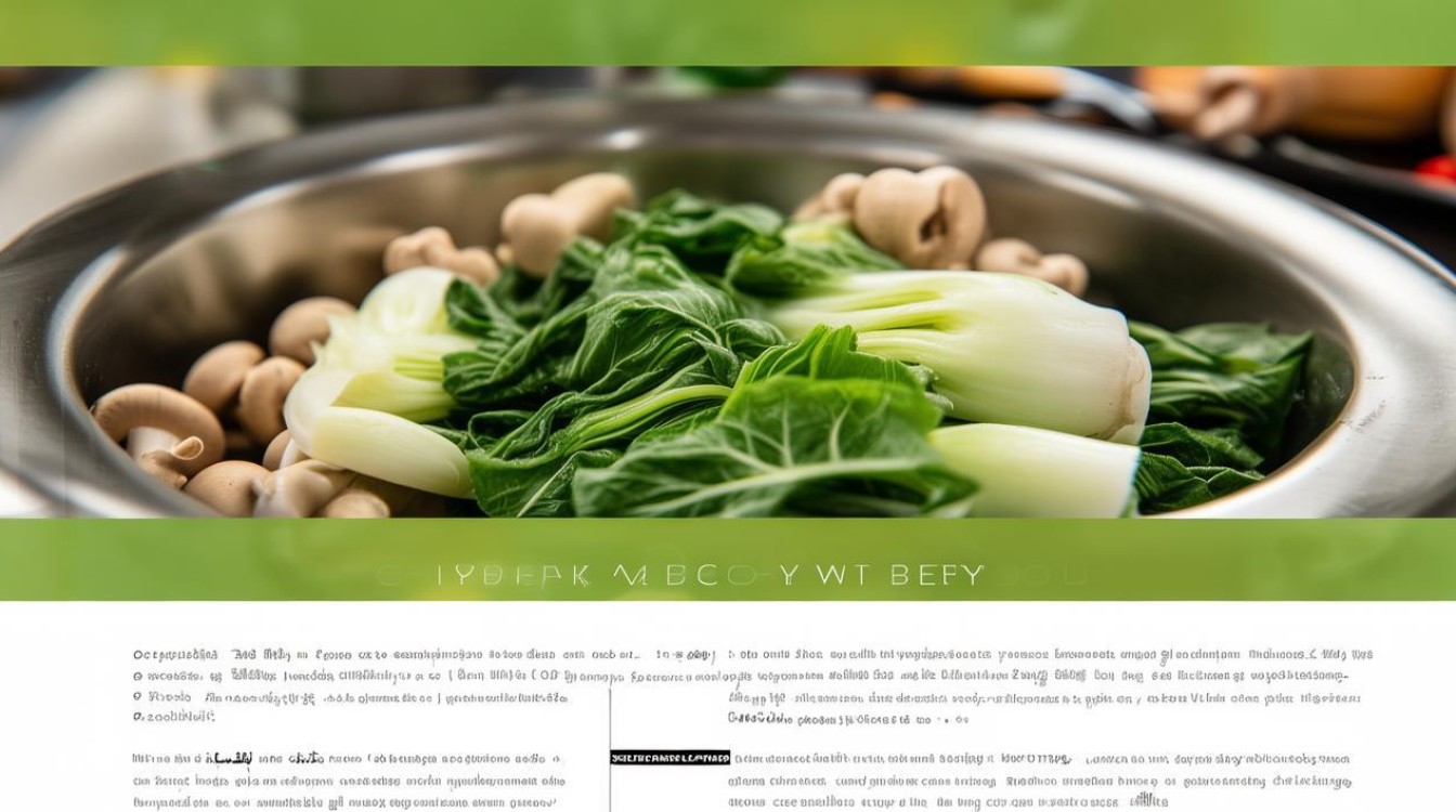 香菇油菜的家常做法