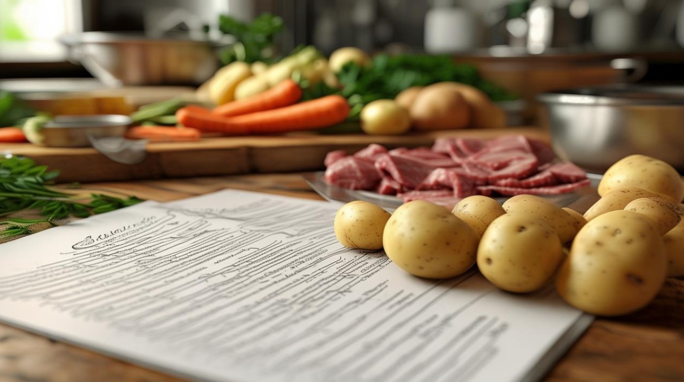 土豆炖牛肉的做法