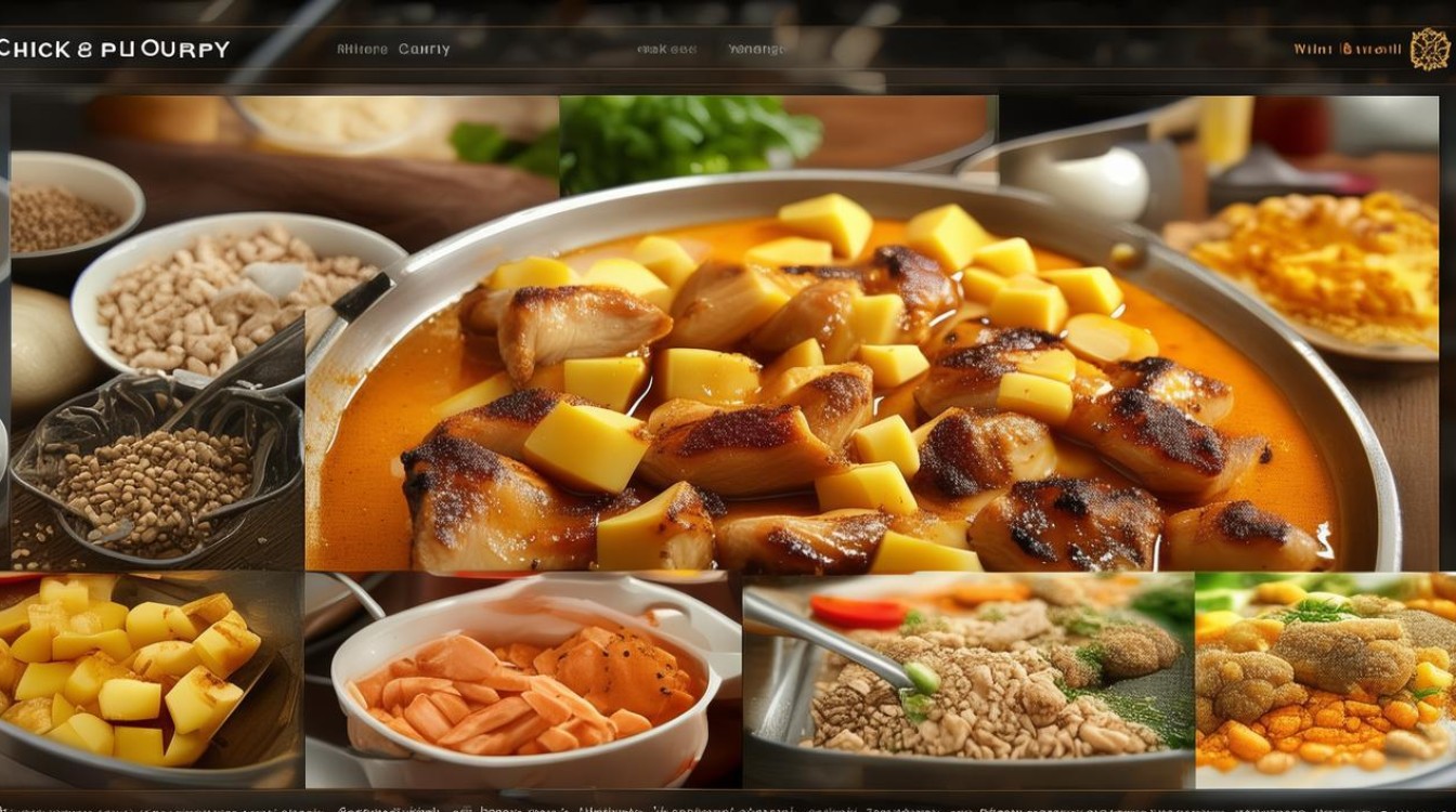 咖喱鸡肉土豆的做法