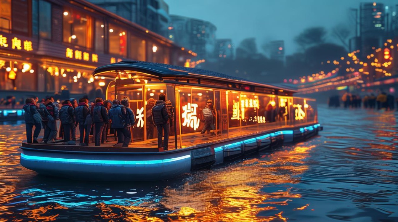 北京首个夜间漂流项目正式开通