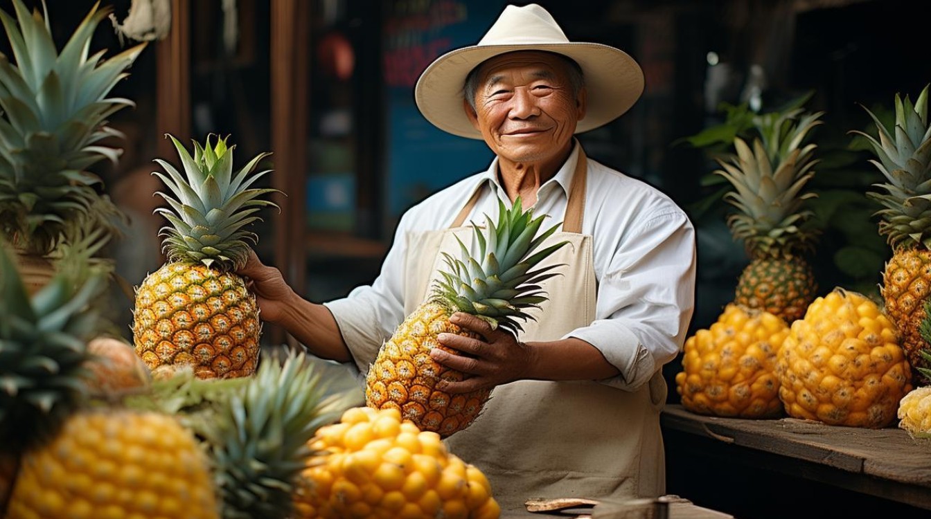 怎样挑选菠萝