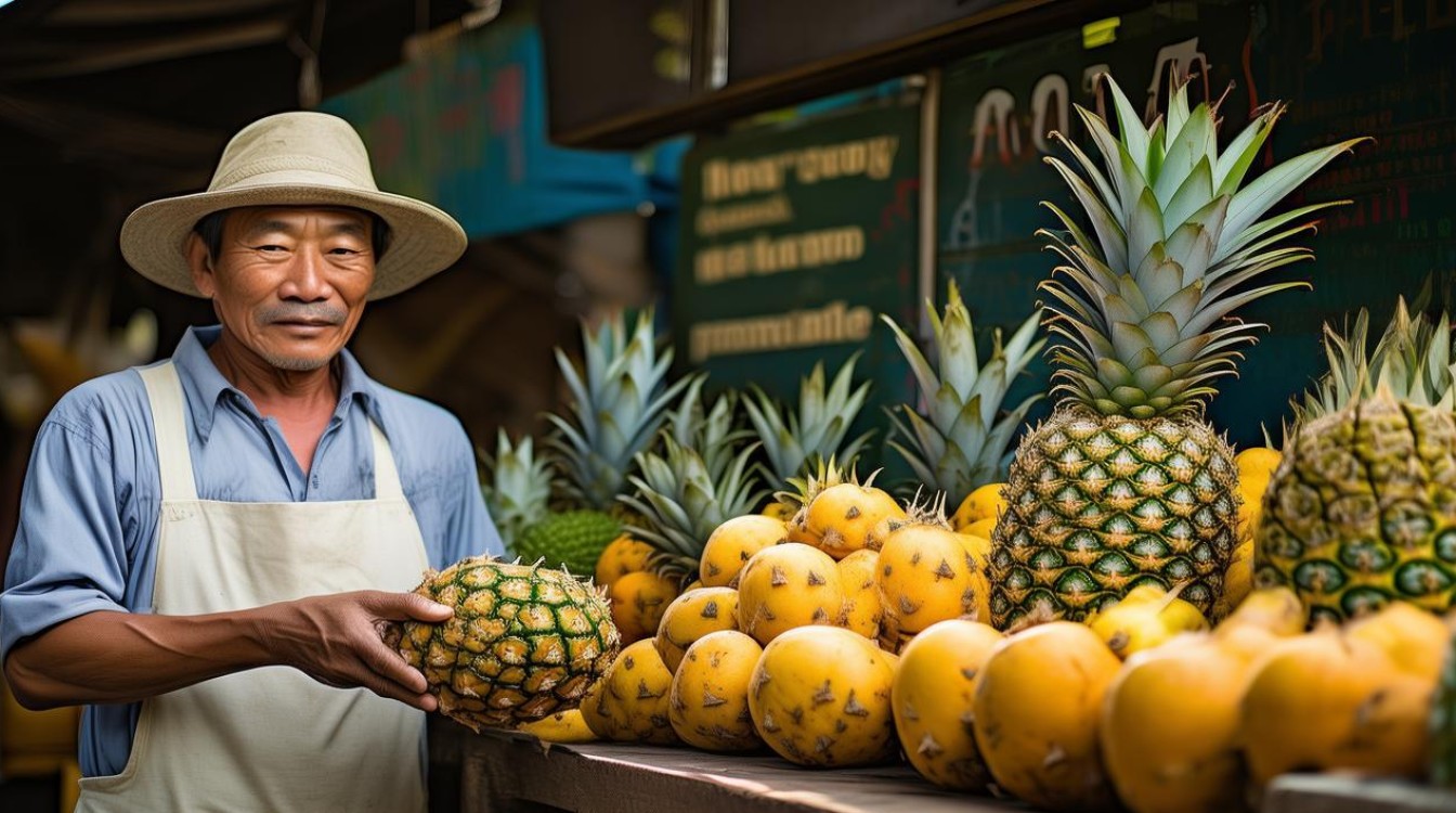 怎样挑选菠萝