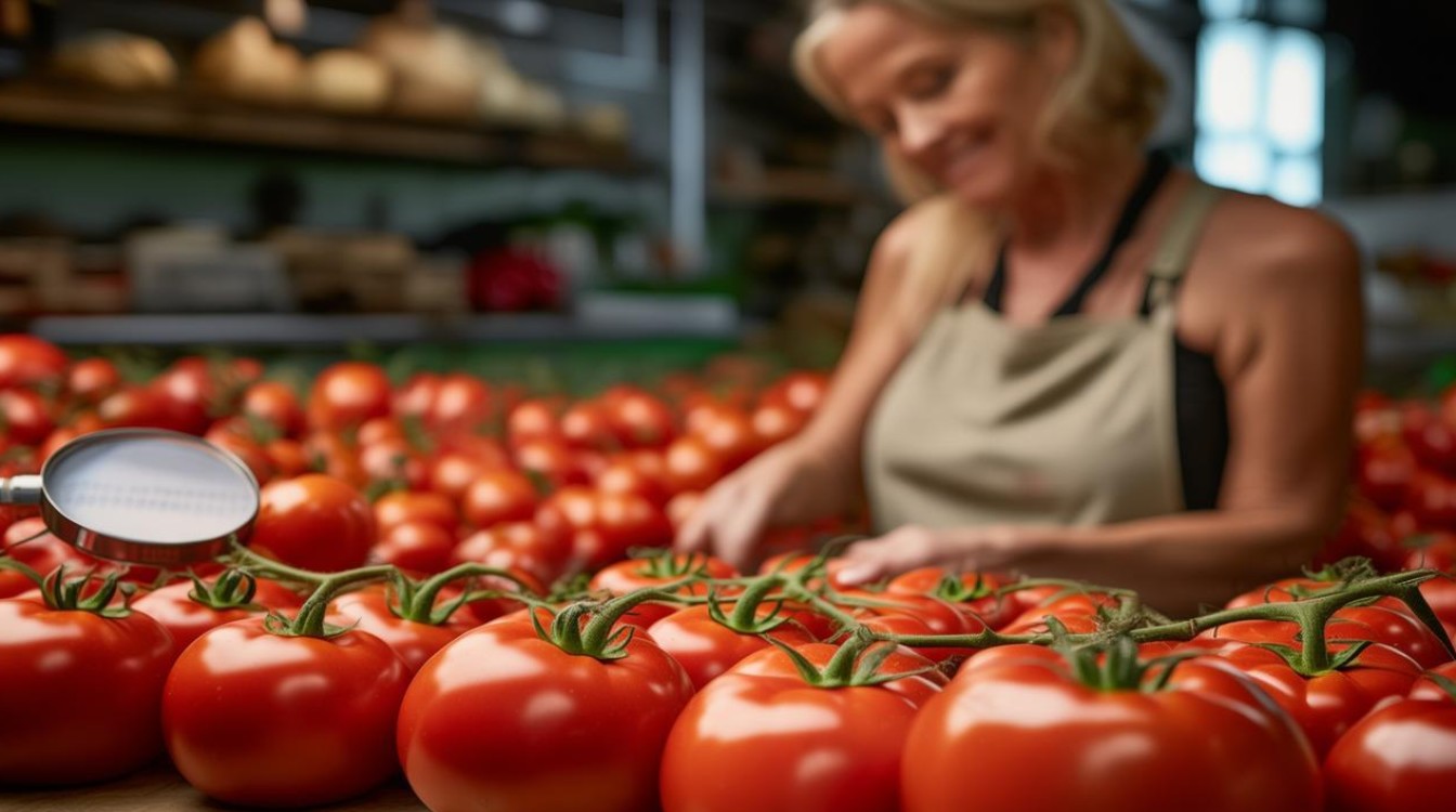 怎么挑选西红柿