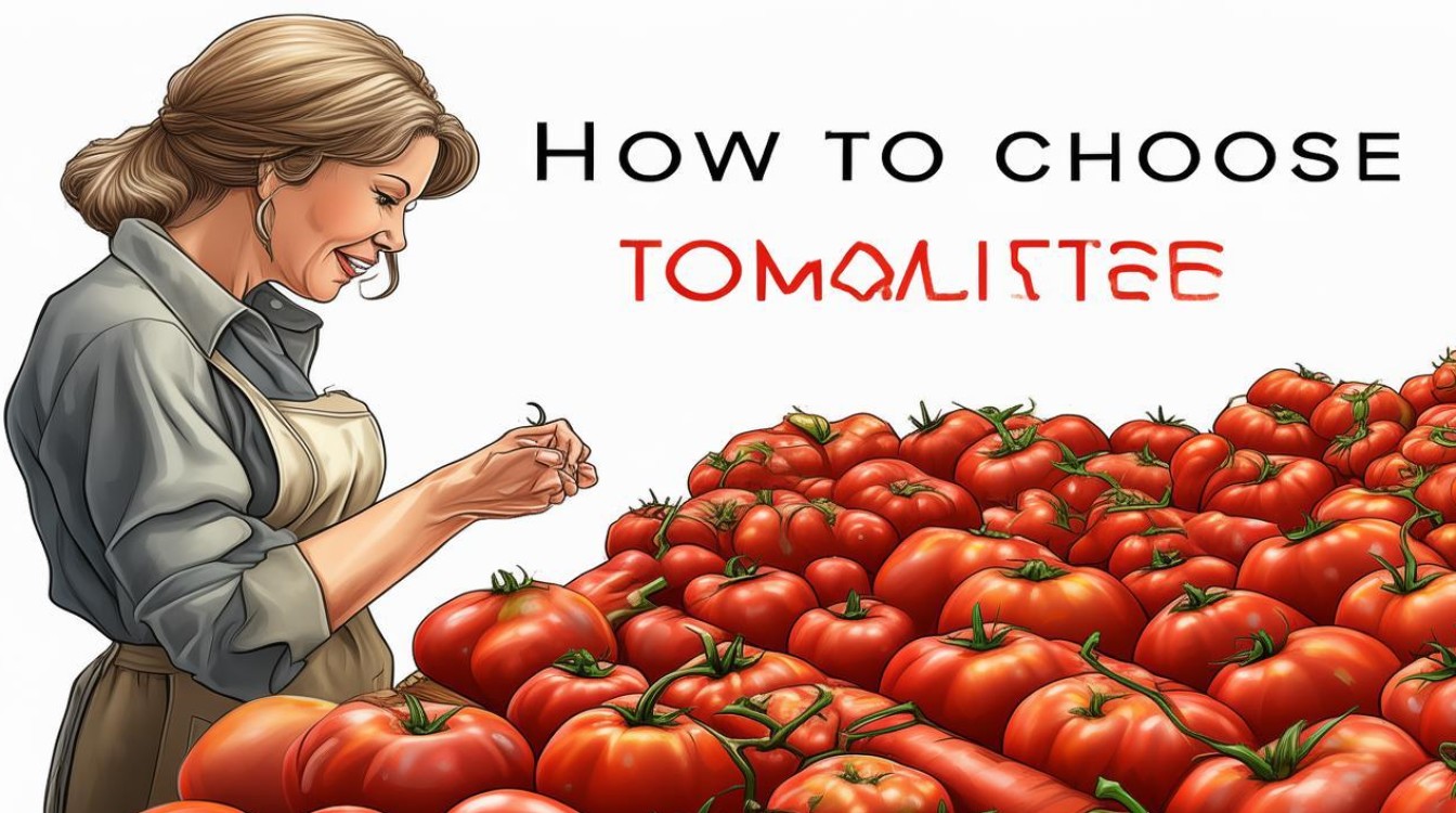 怎么挑选西红柿