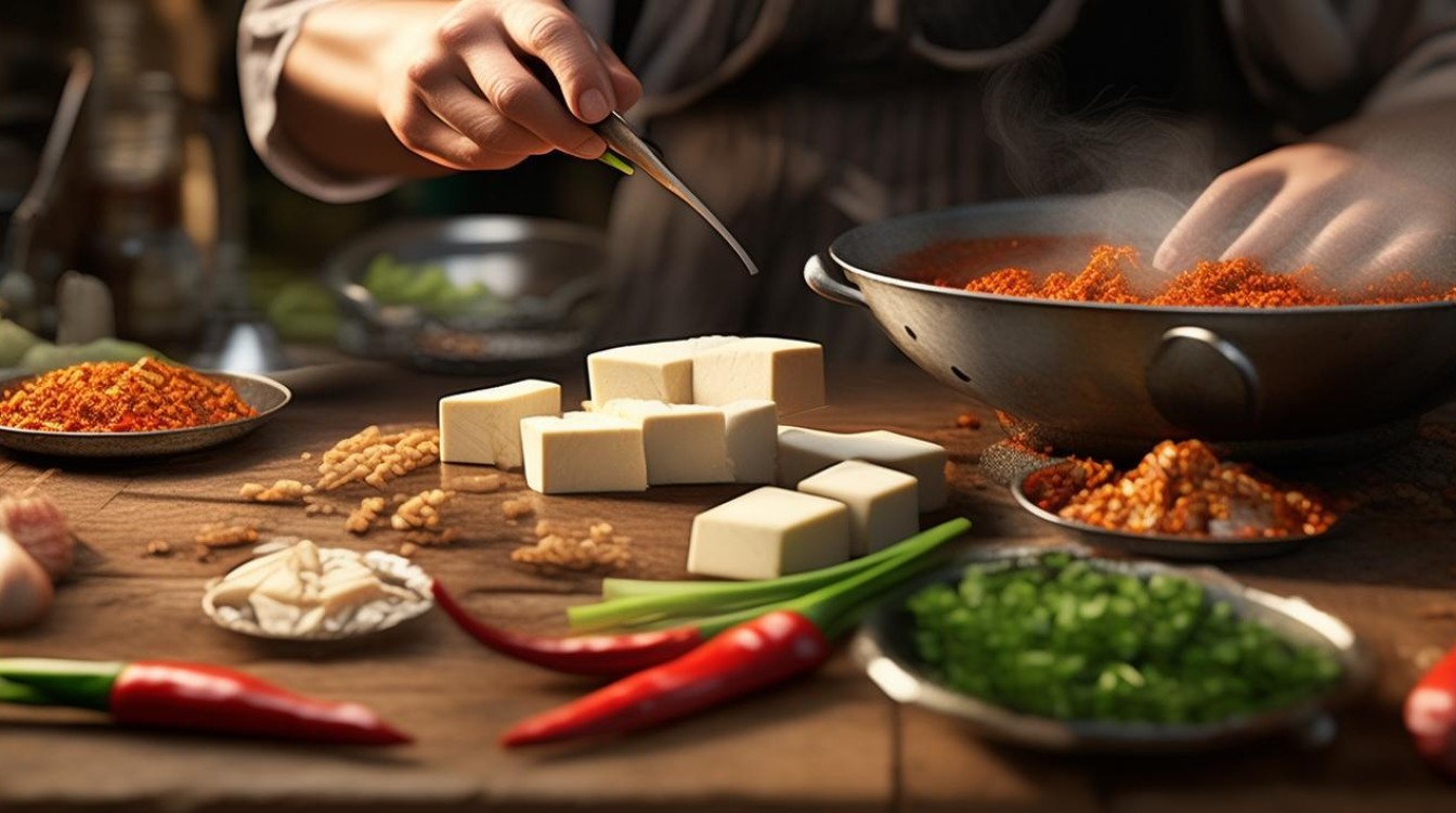 麻婆豆腐的做法