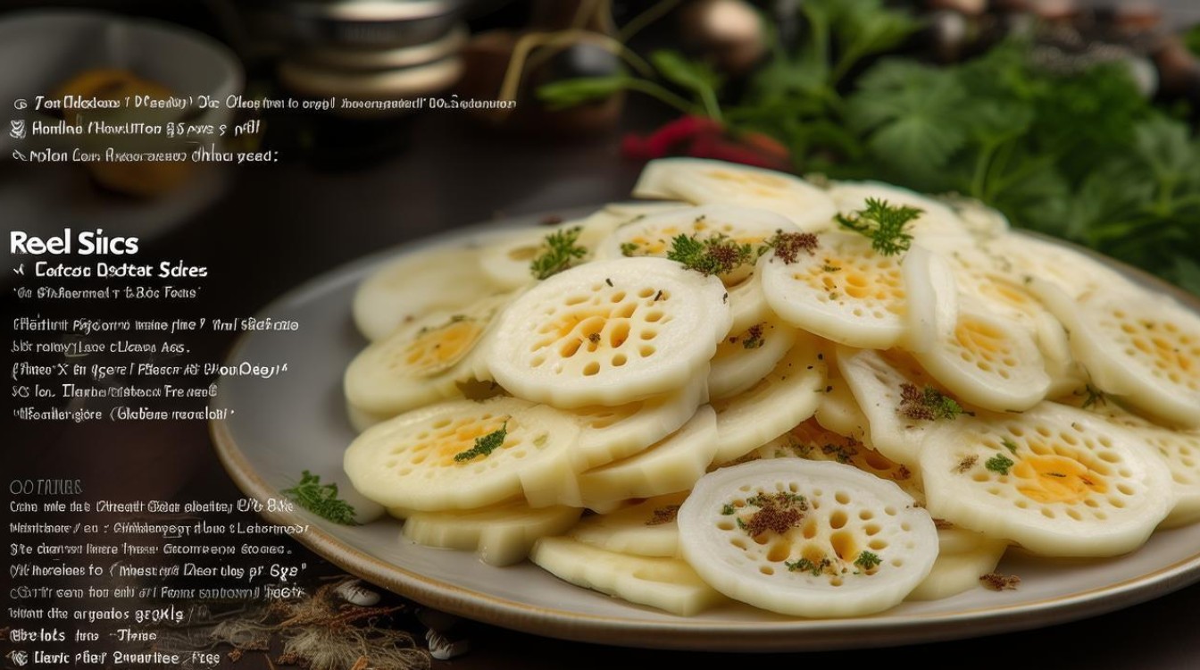 凉拌藕片的做法