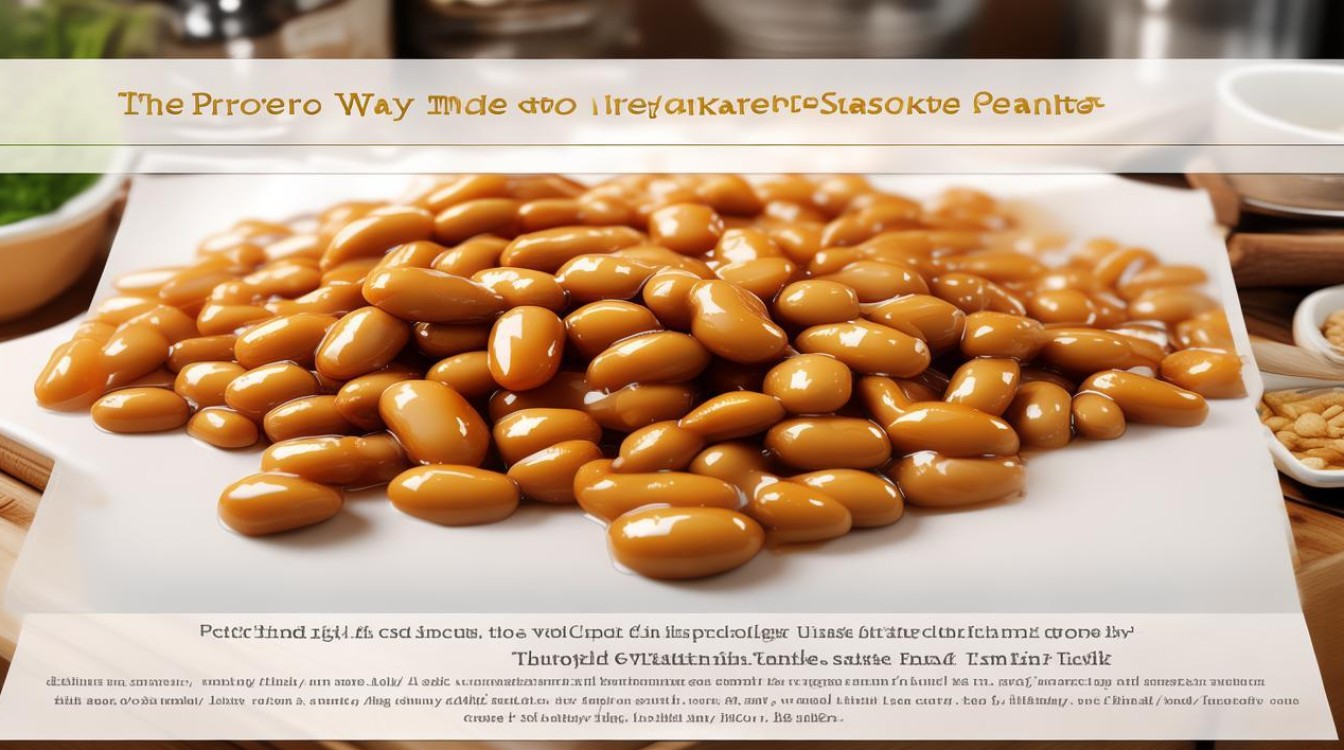 醋泡花生米的正确做法