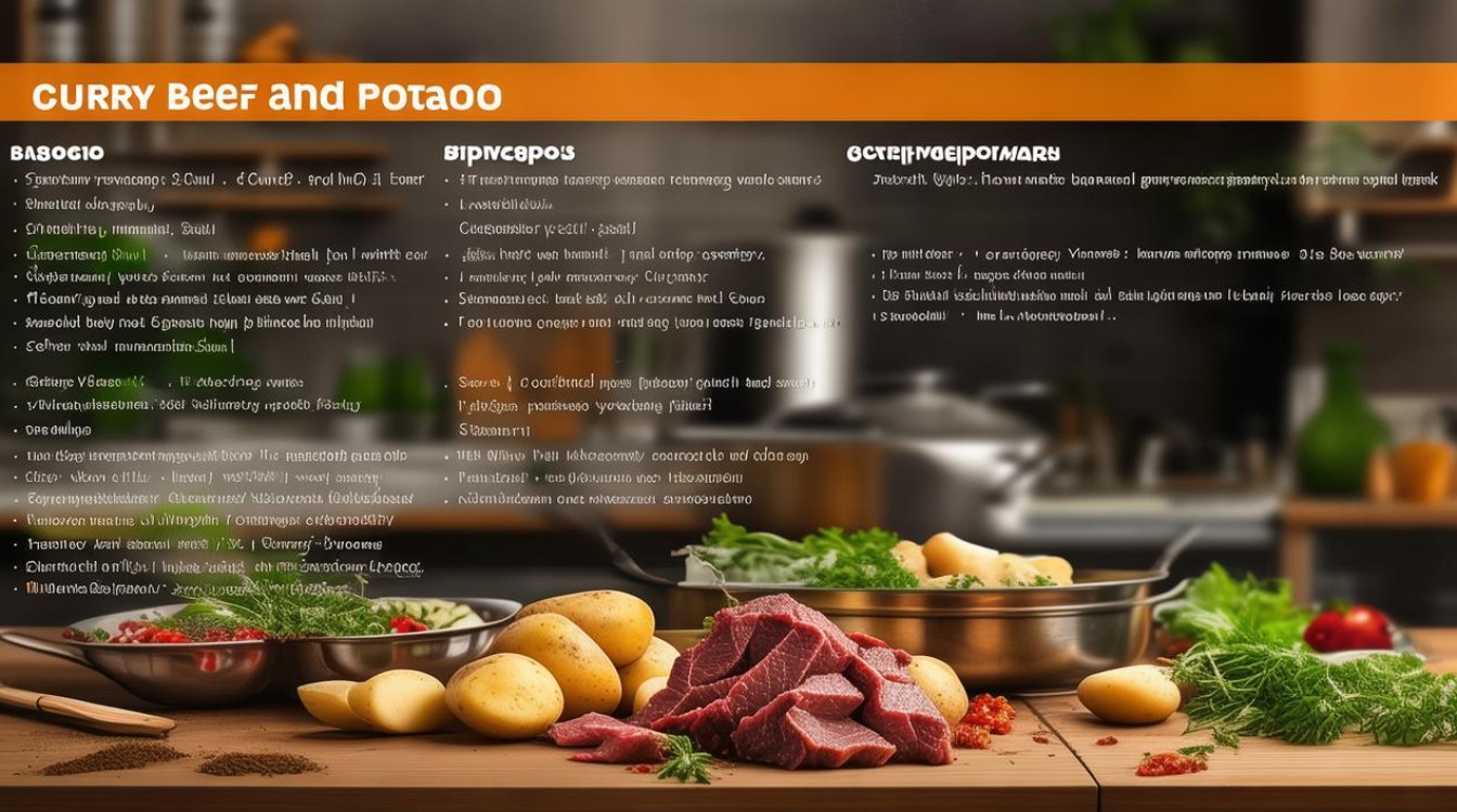 咖喱牛肉土豆的做法