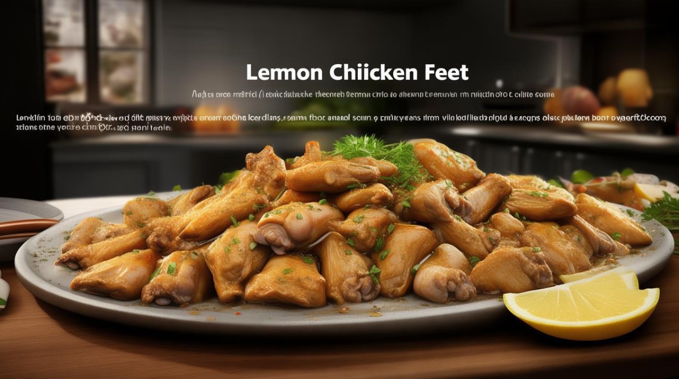 柠檬鸡爪的做法