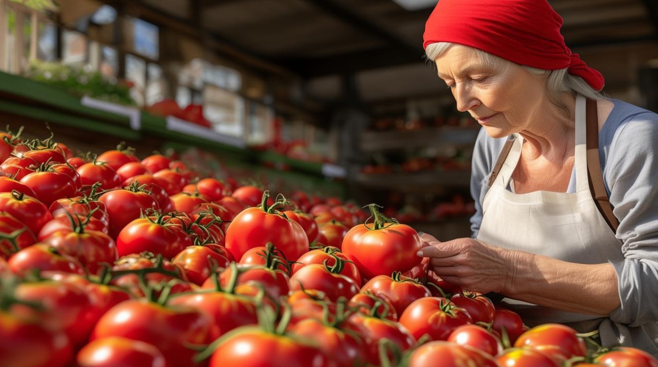 怎么挑选番茄