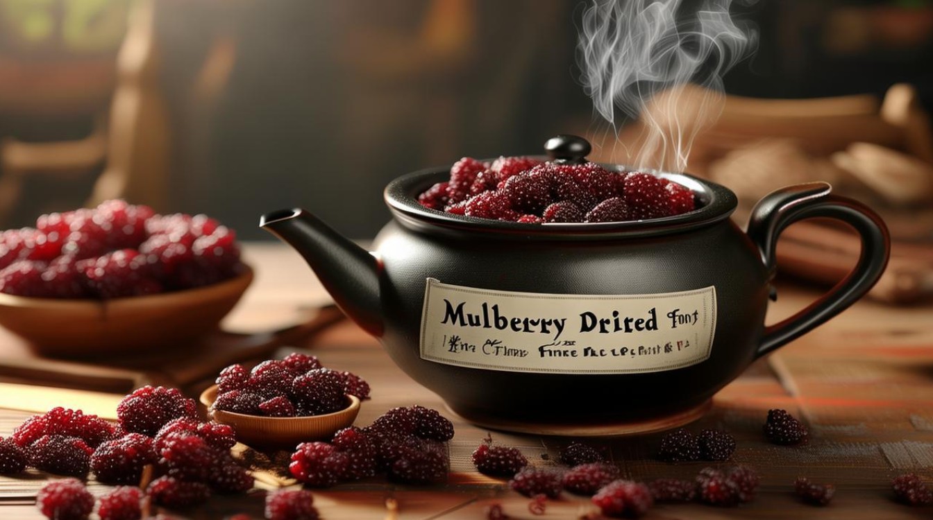 桑葚干泡水喝的功效