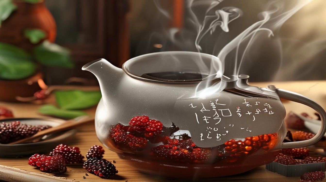 桑葚干泡水喝的功效