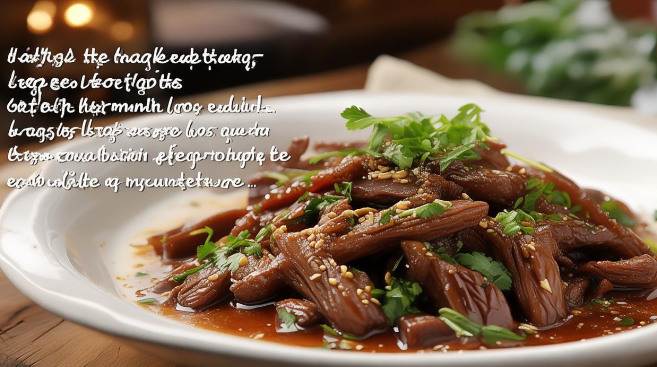 牛蹄筋怎么做好吃