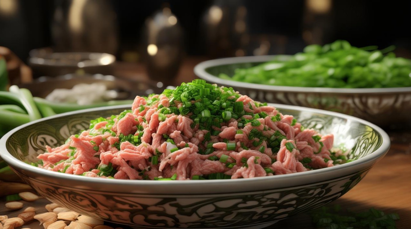 猪肉大葱饺子馅怎么调好吃
