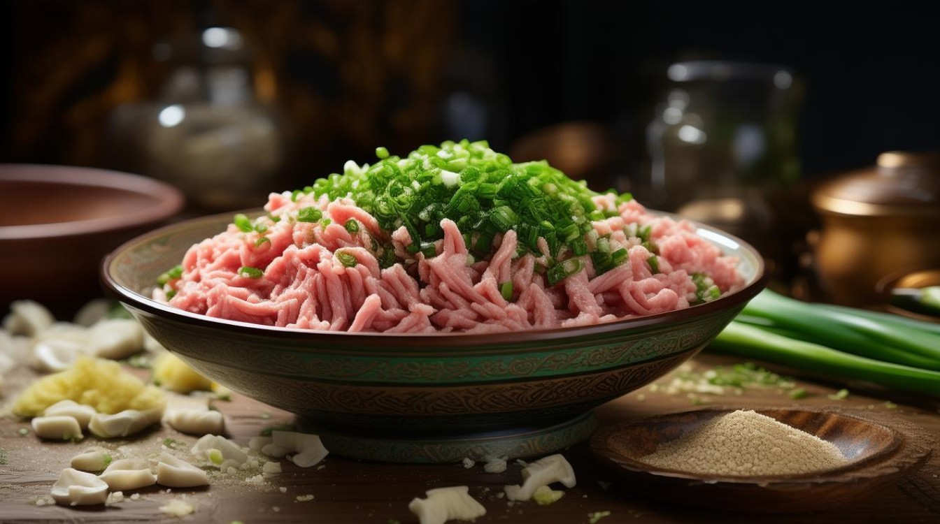 猪肉大葱饺子馅怎么调好吃