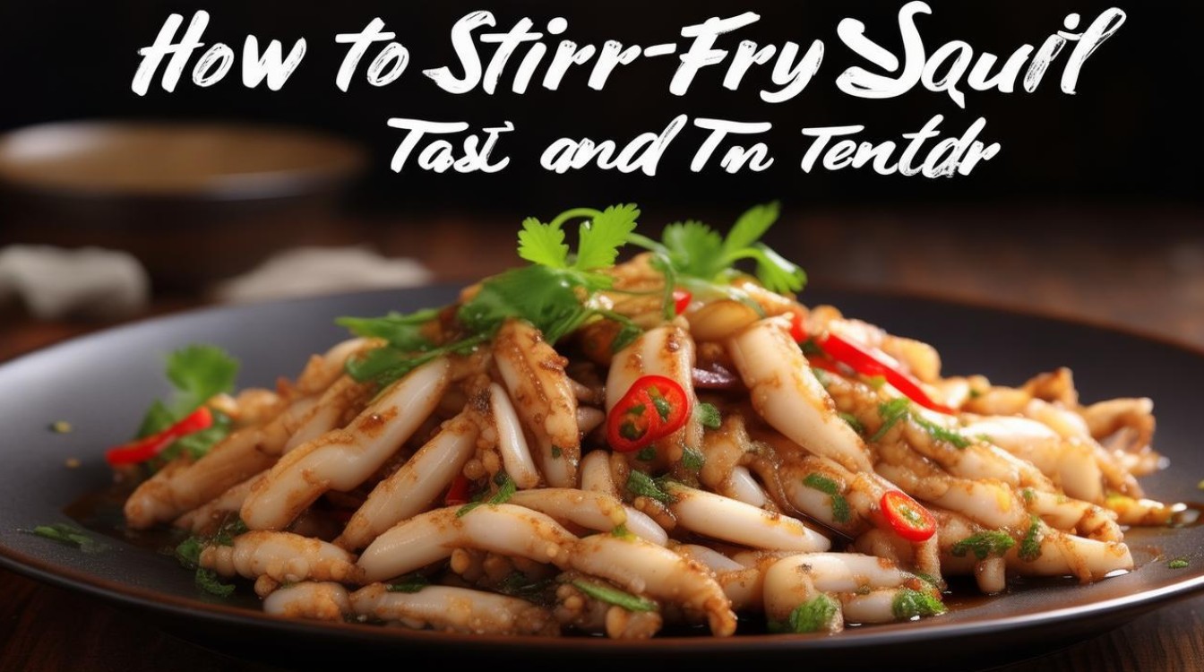 鱿鱼怎么炒好吃又嫩