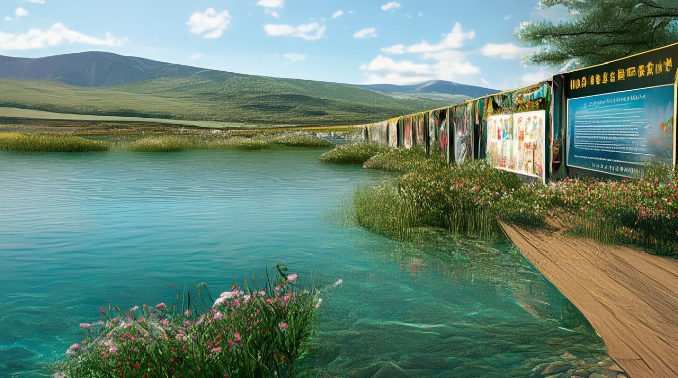 青海湖示范区展示生态旅游创建成果