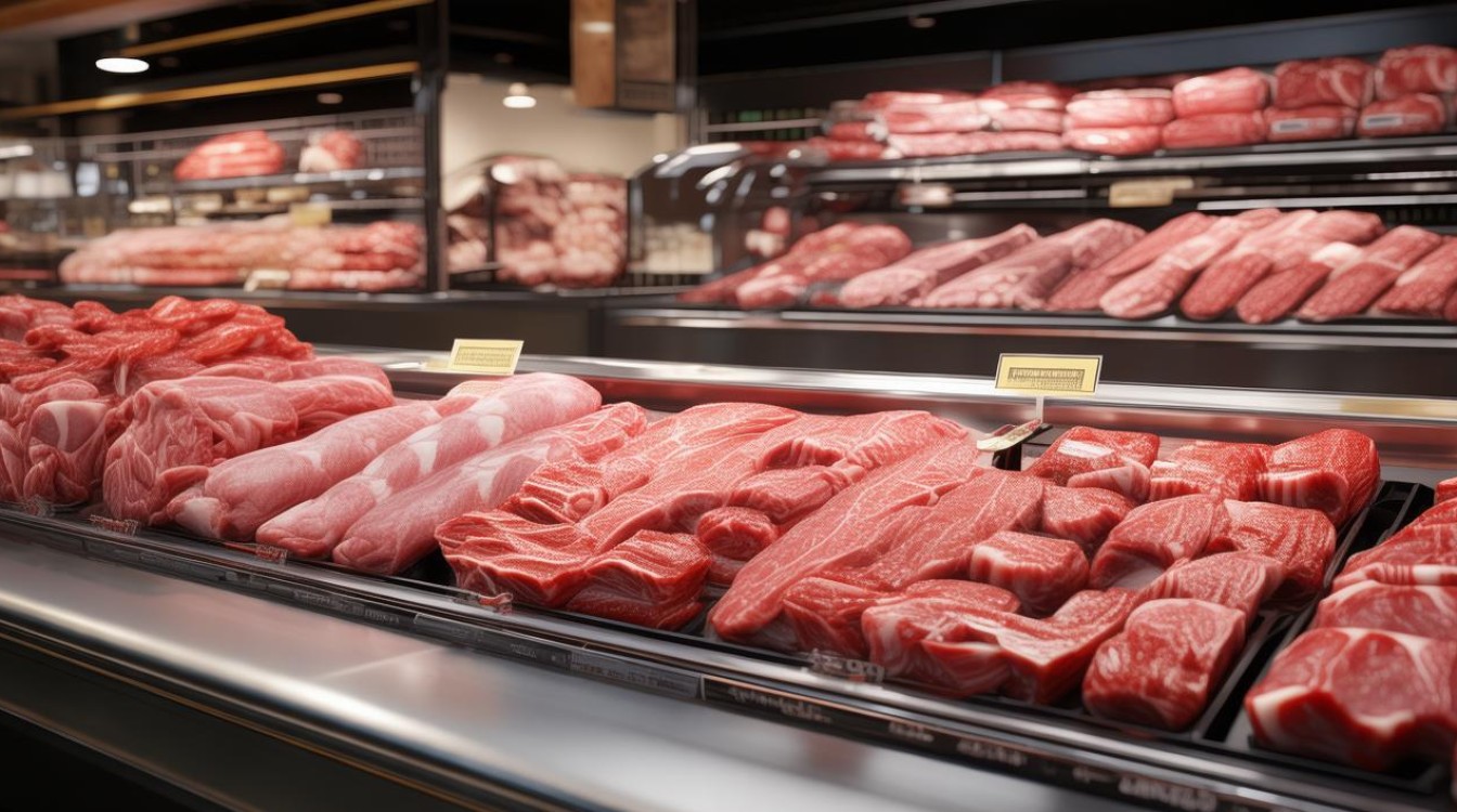 牧野鲜味展示区肉类制品琳琅满目