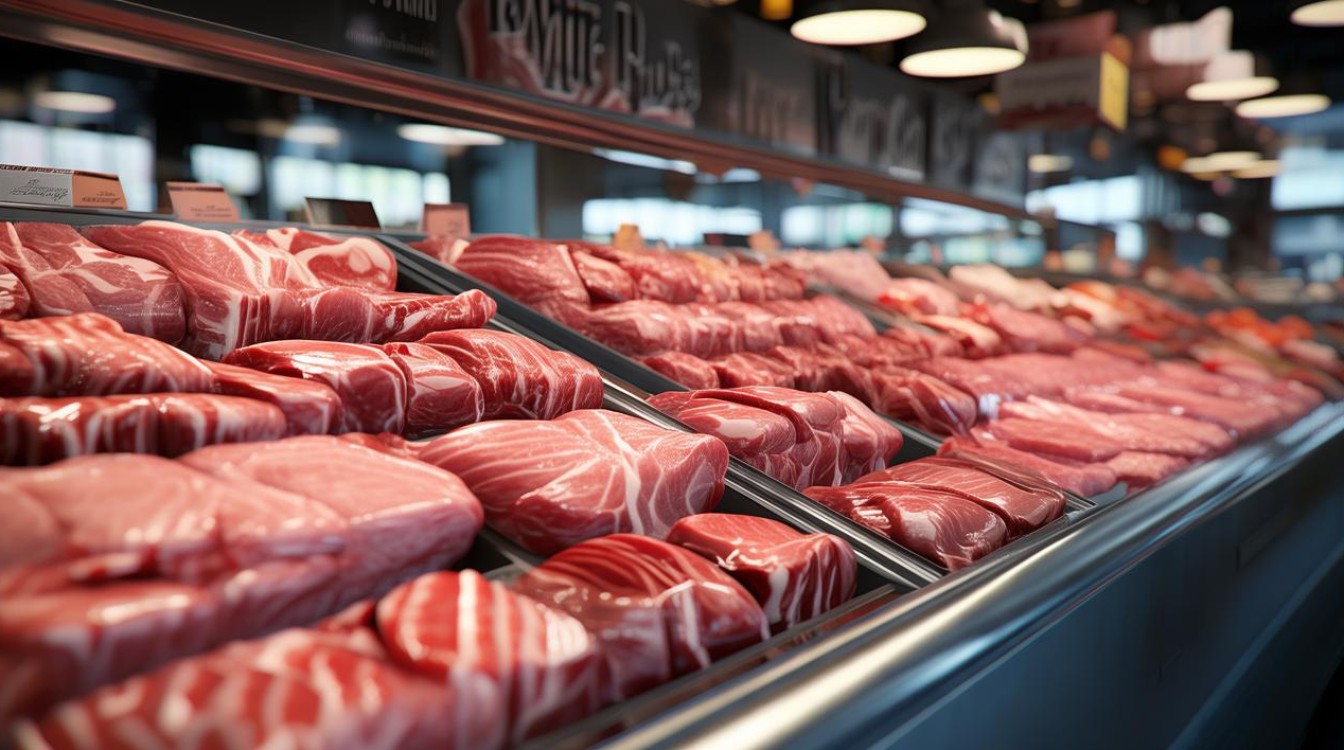 牧野鲜味展示区肉类制品琳琅满目