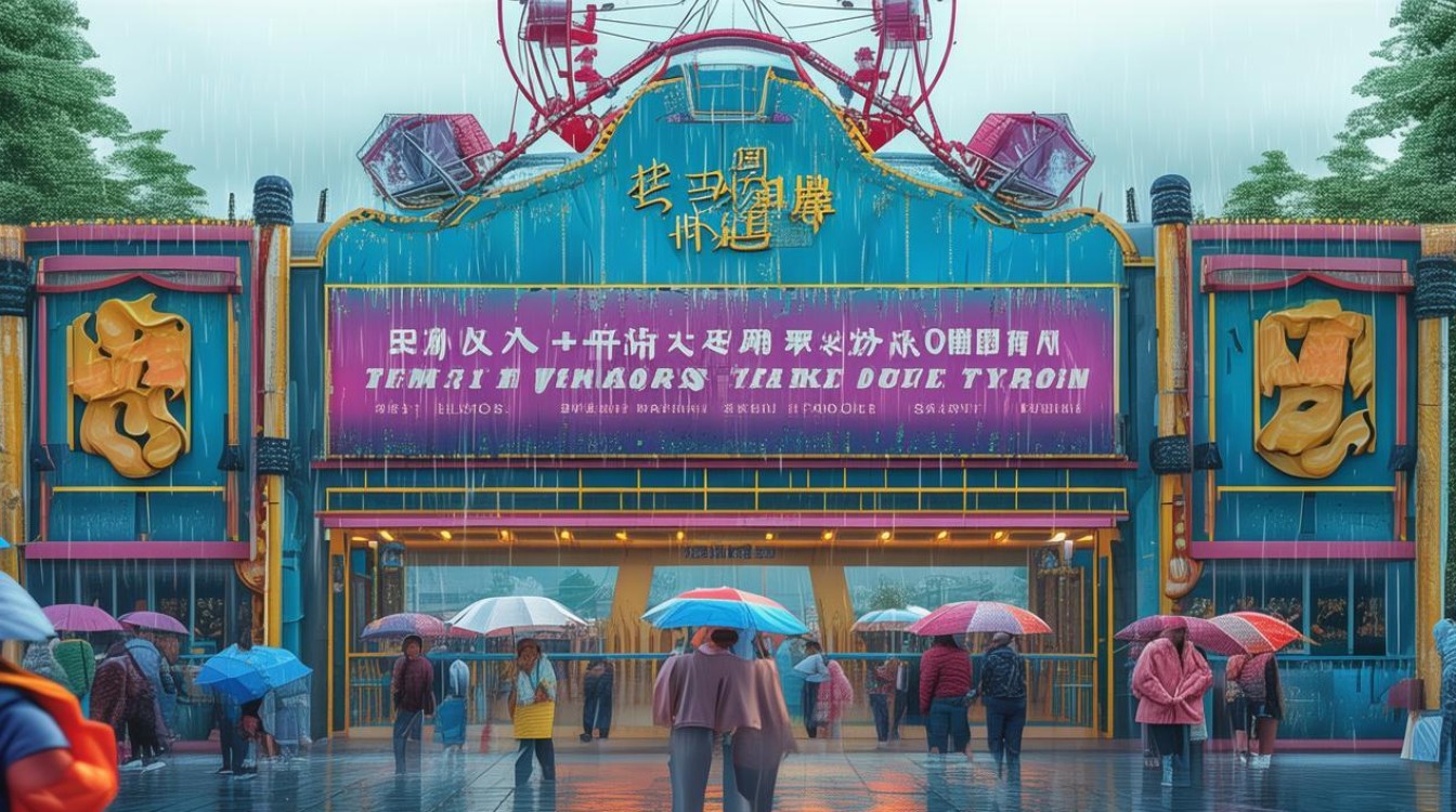 温州乐园等景区因台风临时闭园