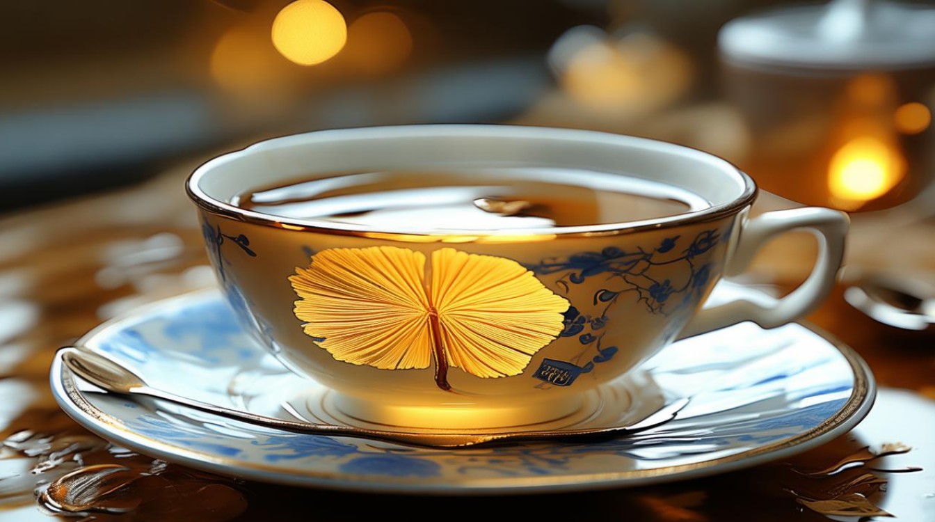 银杏叶泡水喝的功效