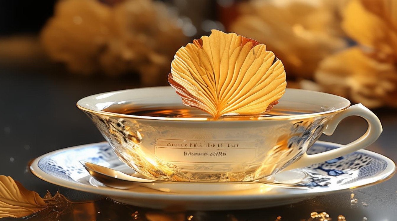 银杏叶泡水喝的功效