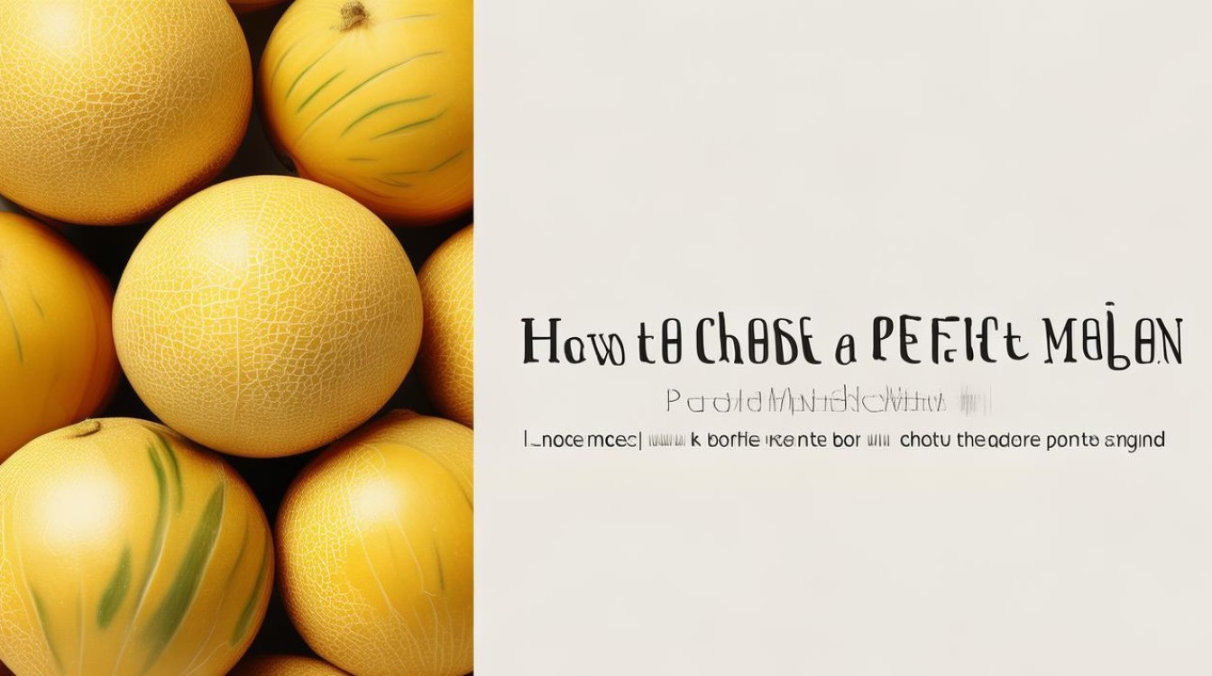 哈密瓜怎样挑选