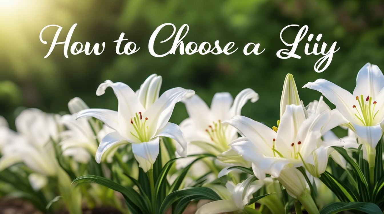 怎样挑选百合