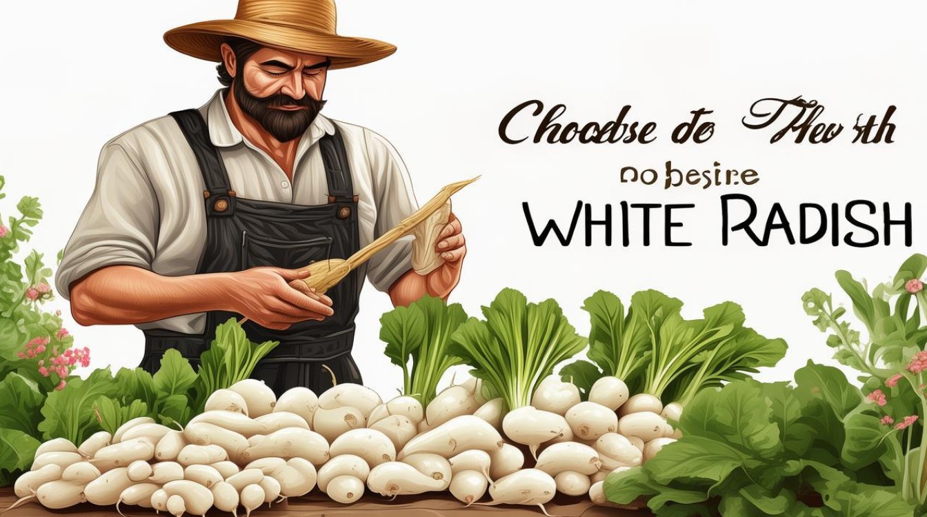 怎么挑选白萝卜