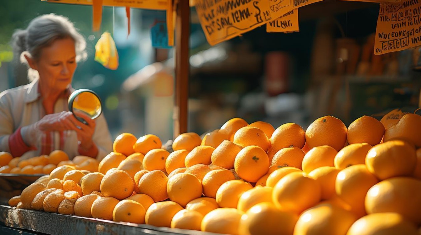怎样挑选橙子